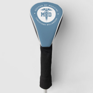 Custom MD Doctor of Medicine Doctor Graduation Golf Head Cover