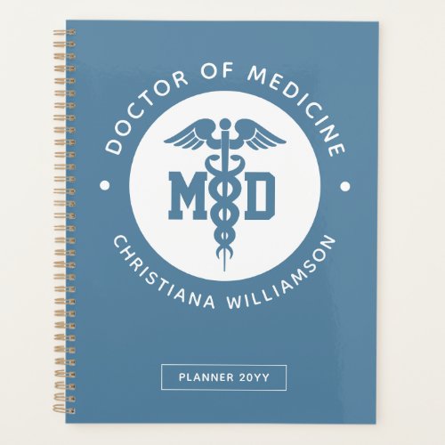 Custom MD Doctor of Medicine Doctor Graduation Planner