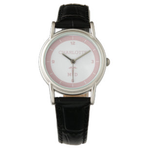 Custom MD Doctor of Medicine Doctor Graduation Watch