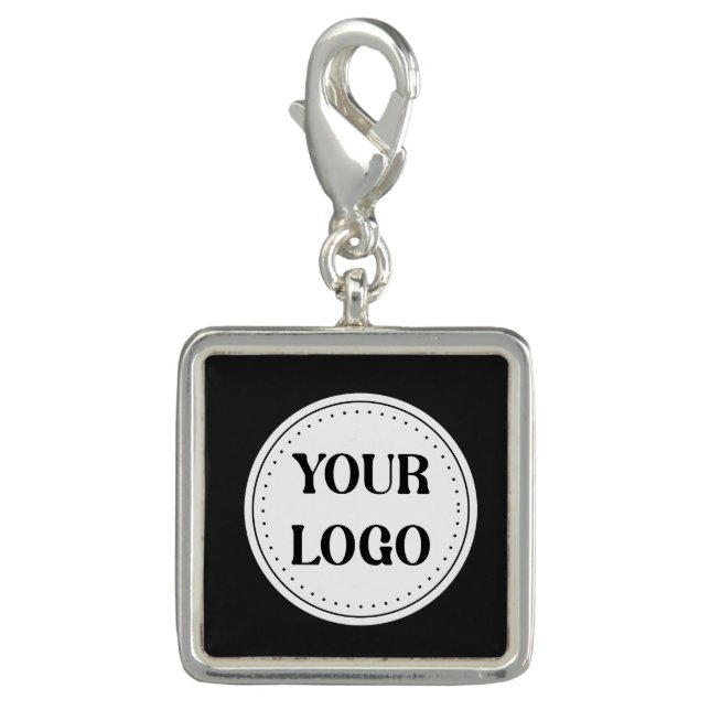Custom, meaningful, elegant & everlasting button charm (Front)
