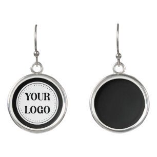 Custom, meaningful, elegant & everlasting button earrings