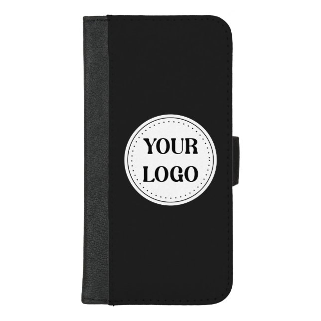 Custom, meaningful, elegant & everlasting button iPhone wallet case (Front)