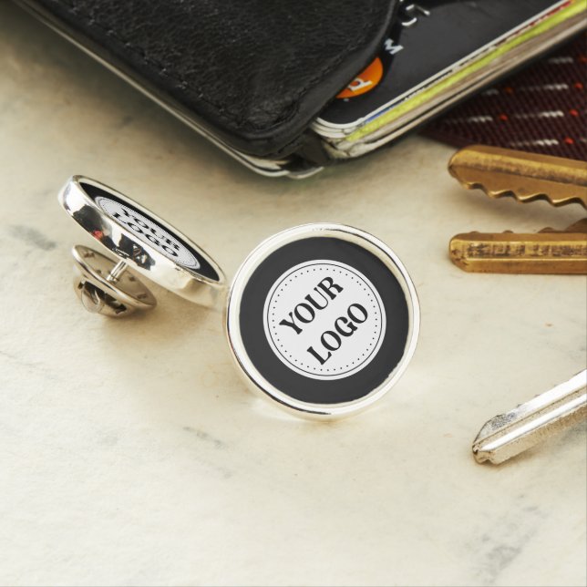 Custom, meaningful, elegant & everlasting button lapel pin (In Situ)
