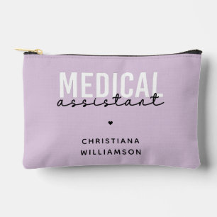 Custom Medical Assistant Clinical Assistant Gift Accessory Pouch