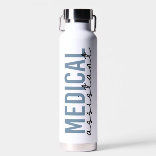 Custom Medical Assistant  Clinical Assistant Gift Water Bottle
