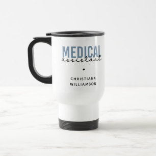 Custom Medical Assistant MA Clinical Assistant Travel Mug