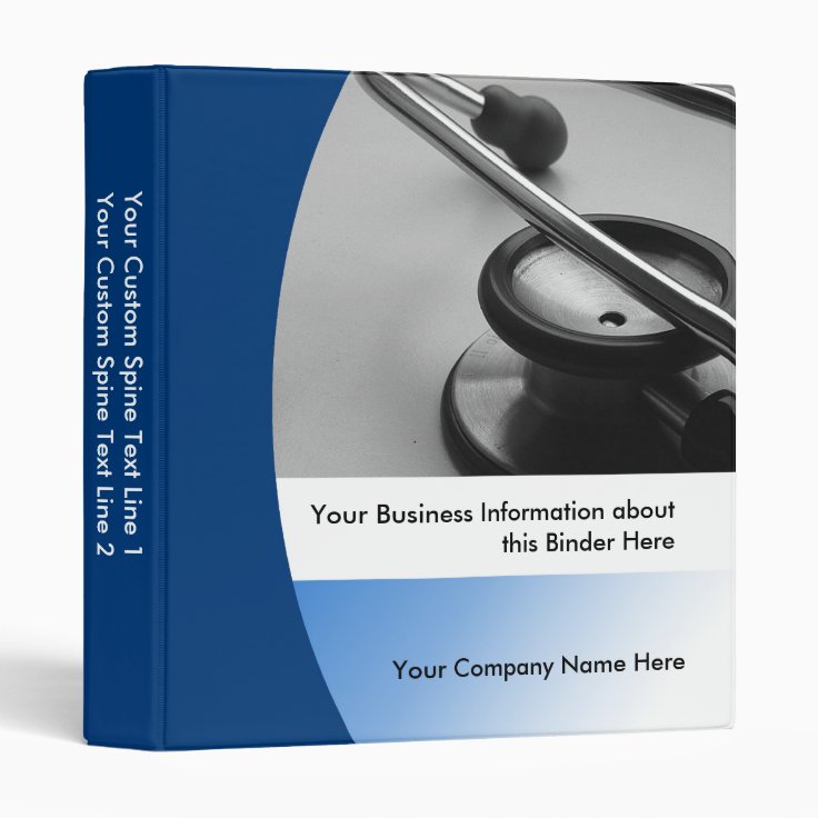 Custom Medical Binder Zazzle