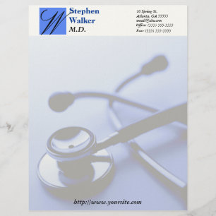 Custom Medical Doctor Stationary Letterhead
