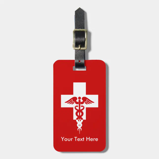 Custom Medical Professional luggage tag | Zazzle