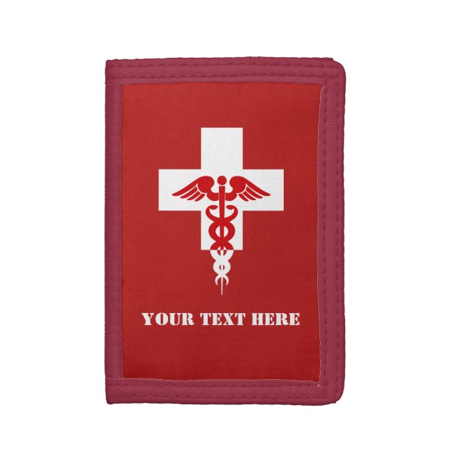 Custom Medical Professional wallets (Front Vertical)