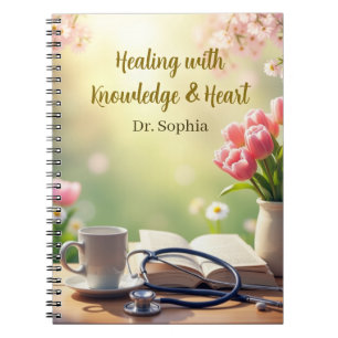 Custom Medical Quote with Personalized Name Notebook