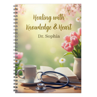 Custom Medical Quote with Personalized Name Notebook