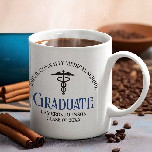 Custom Medical School Graduation Commemorative Coffee Mug