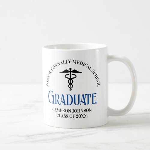 Custom Medical School Graduation Commemorative Coffee Mug