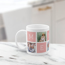 Custom Memaw Grandmother 5 Photo Collage Coffee Mug