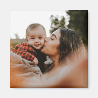 Custom memorable photo magnet