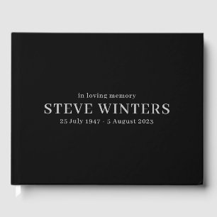 Custom Memorial Book In Loving Memory