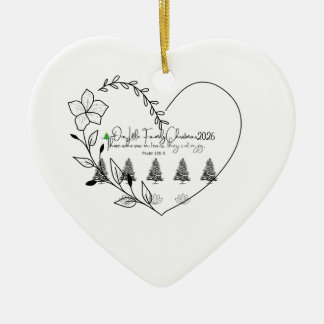 Custom Memorial Christmas Ornament