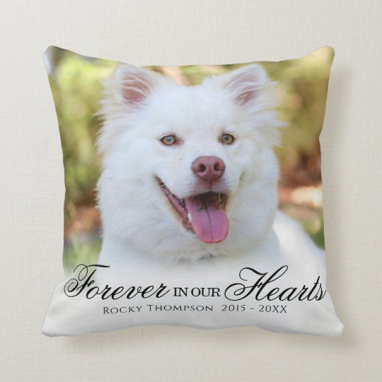 custom dog throw pillow