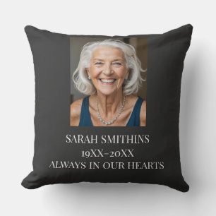 custom Memorial funeral memory Throw Pillow