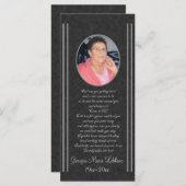 Custom Memorial Keepsakes Funeral Cards (Front/Back)