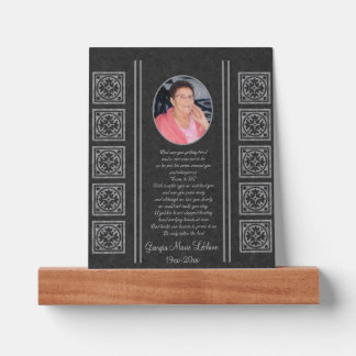 Custom Memorial Keepsakes Picture Ledge