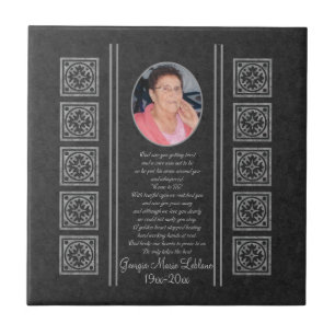 Custom Memorial Keepsakes Tile