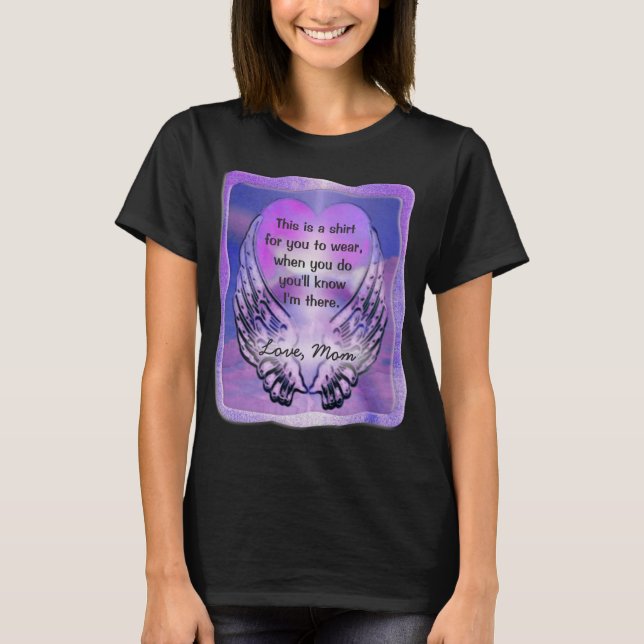 Custom Memorial Message T-Shirt (Front)