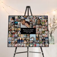 Custom Memorial Photo Collage 100 Pictures
