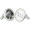 Custom Memorial Photo Text Groom Cufflinks