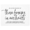 Custom Memorial Sign | Stylish Hand Lettered
