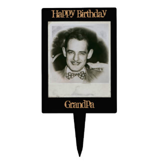 Custom Men's Birthday Cake Topper