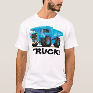 Custom Mens Construction Dump Truck T-Shirt