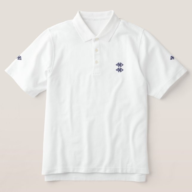 custom men's polo (Design Front)
