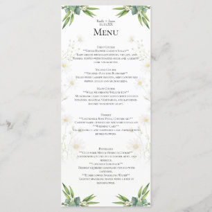 Custom menu eucalyptus daisy theme Flat Menu