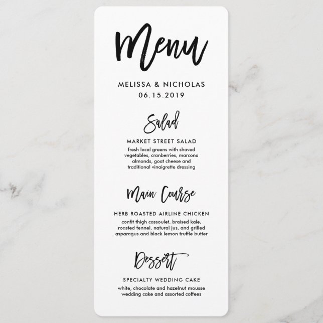 Custom Menu- FINAL Menu (Front)