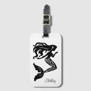 Custom Mermaid Luggage Tag