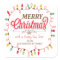 Custom Merry Christmas Bright Lights Sticker