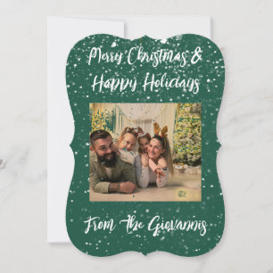 CUSTOM MERRY CHRISTMAS GREETING CARD 