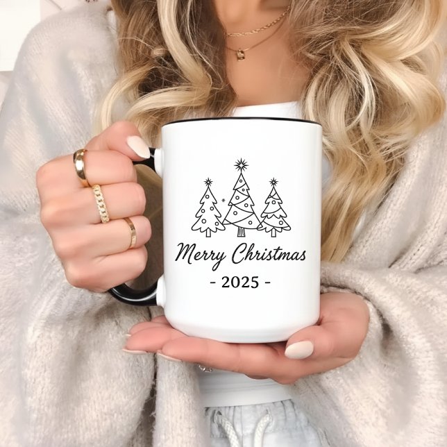 Custom Merry Christmas Mug for Her, Him & Coworker (bulk christmas mugs, coworkers christmas gift, family christmas mug, friends christmas mug,)