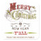 Custom Merry Christmas Y'All Holiday Sticker
