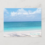 Custom Message Grand Cayman Island Postcard at Zazzle