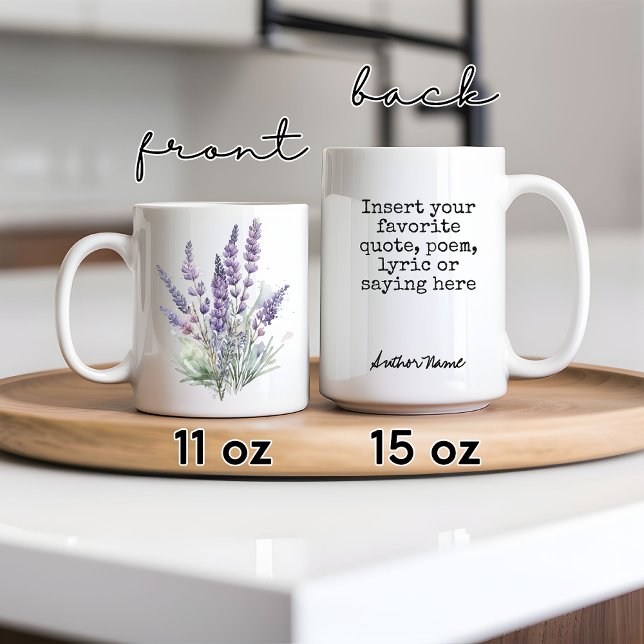 Custom message lavender mug gift mom or grandma  (lavender mug, custom name mug, personalized text mug, birthday gift for her, Mother’s Day gift,)