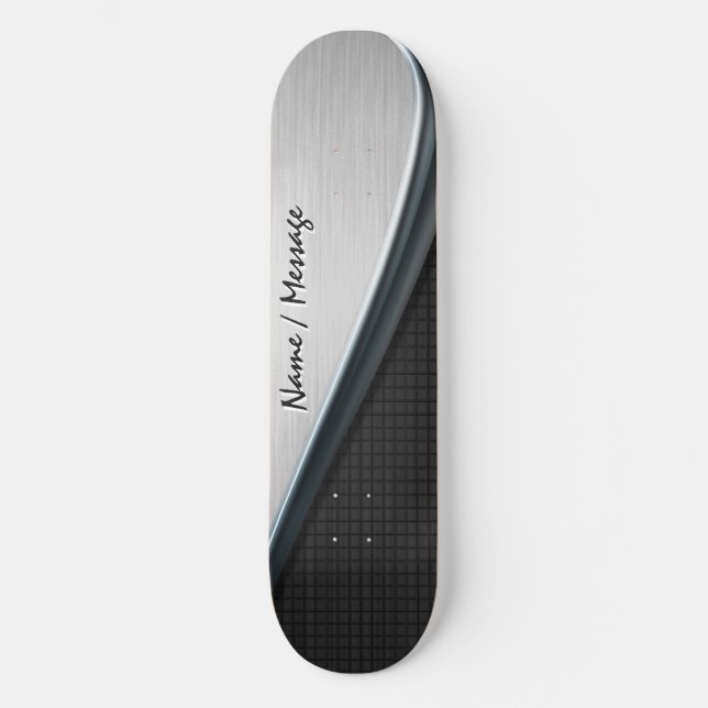 Custom Metal Design 1 Skateboards (Front)