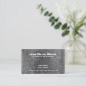 Custom Metal Works Business Card (Standing Front)