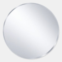 Custom Metallic Silver Blank Modern Template