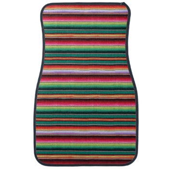 Custom Mexican Blanket Colorful Serape Floor Mats by MiniBrothers at Zazzle