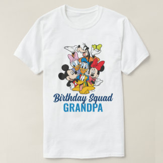 Custom Mickey & Friends | Birthday Sqad - Family T-Shirt