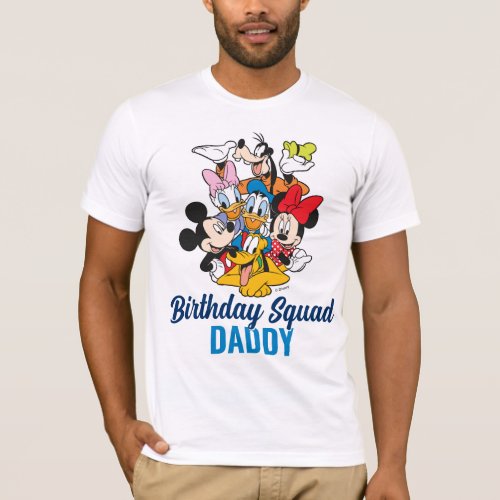 Custom Mickey  Friends  Birthday Sqad _ Family T_Shirt
