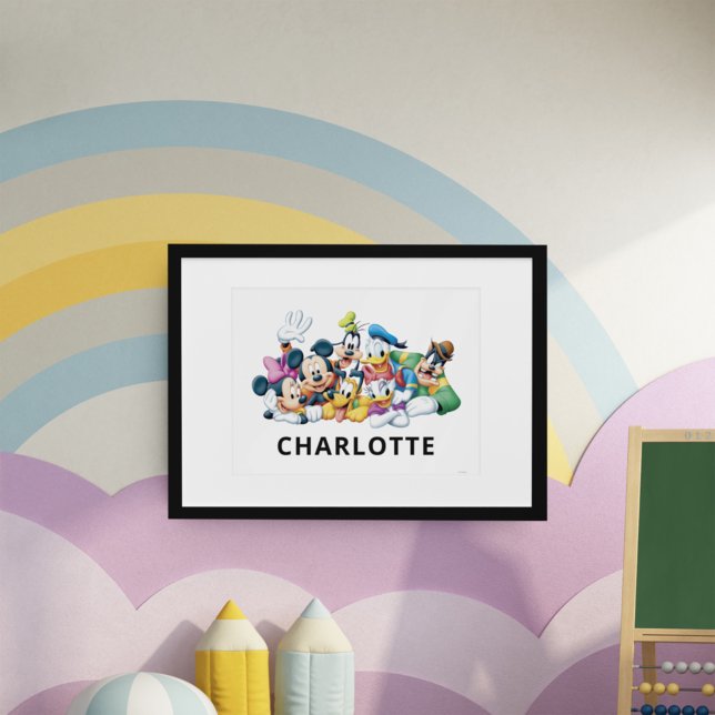 Custom Mickey & Friends | Kneeling Poster (Creator Uploaded)